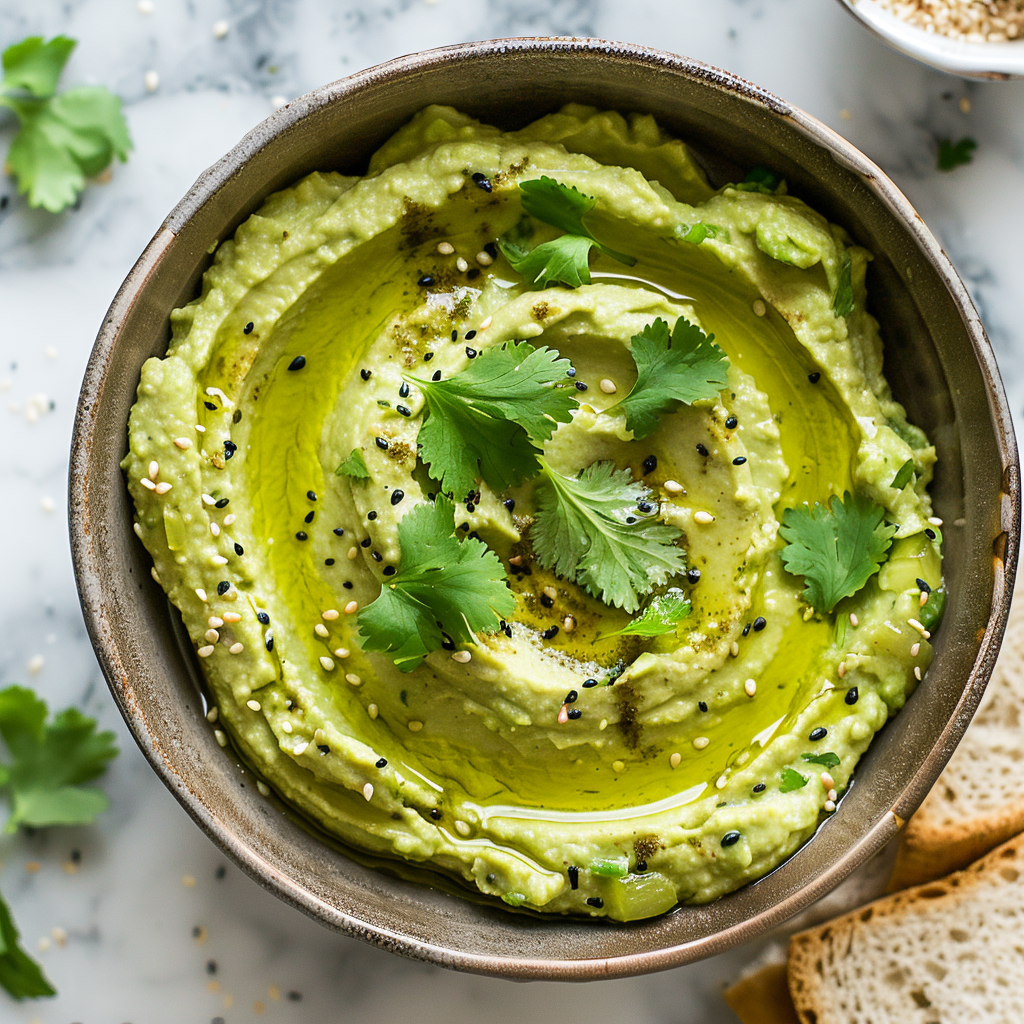 avocado hummus