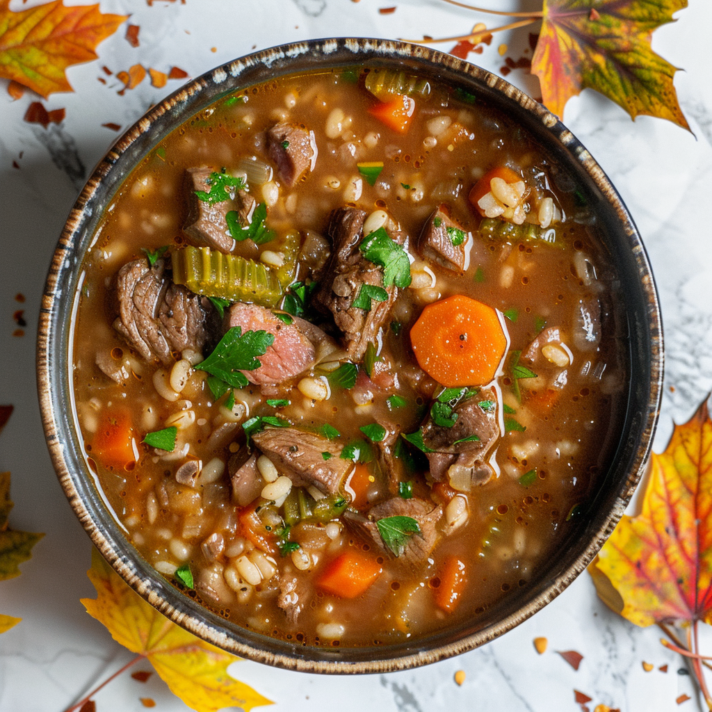 beef and barley soup