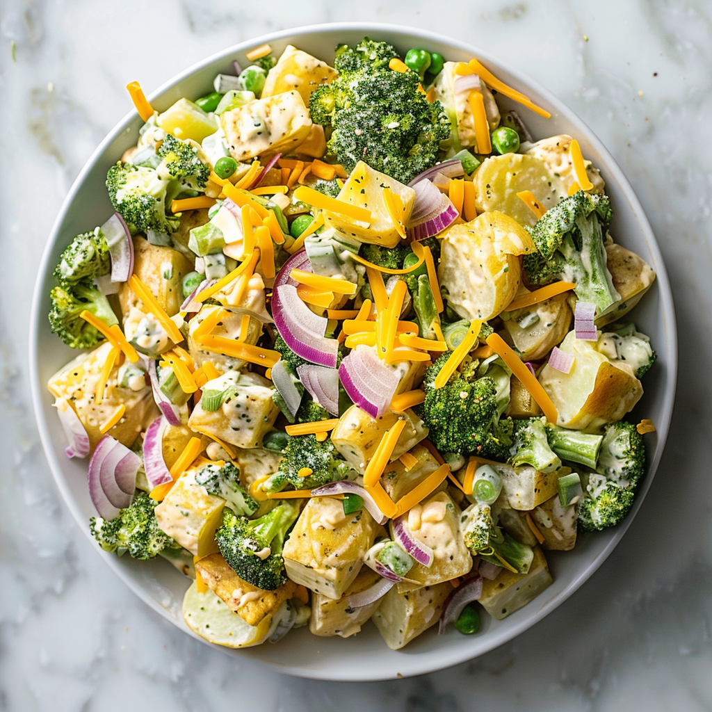 broccoli potato salad