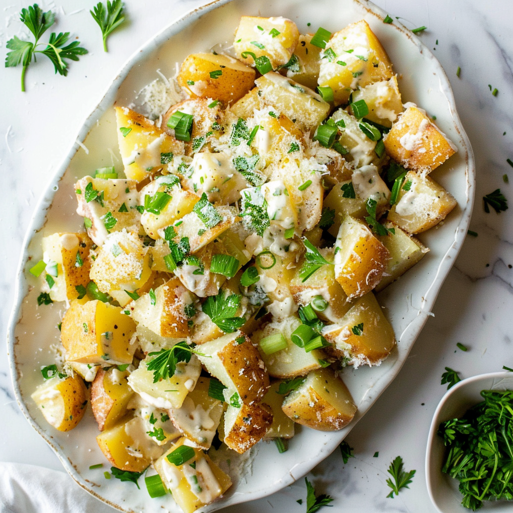 caesar potato salad