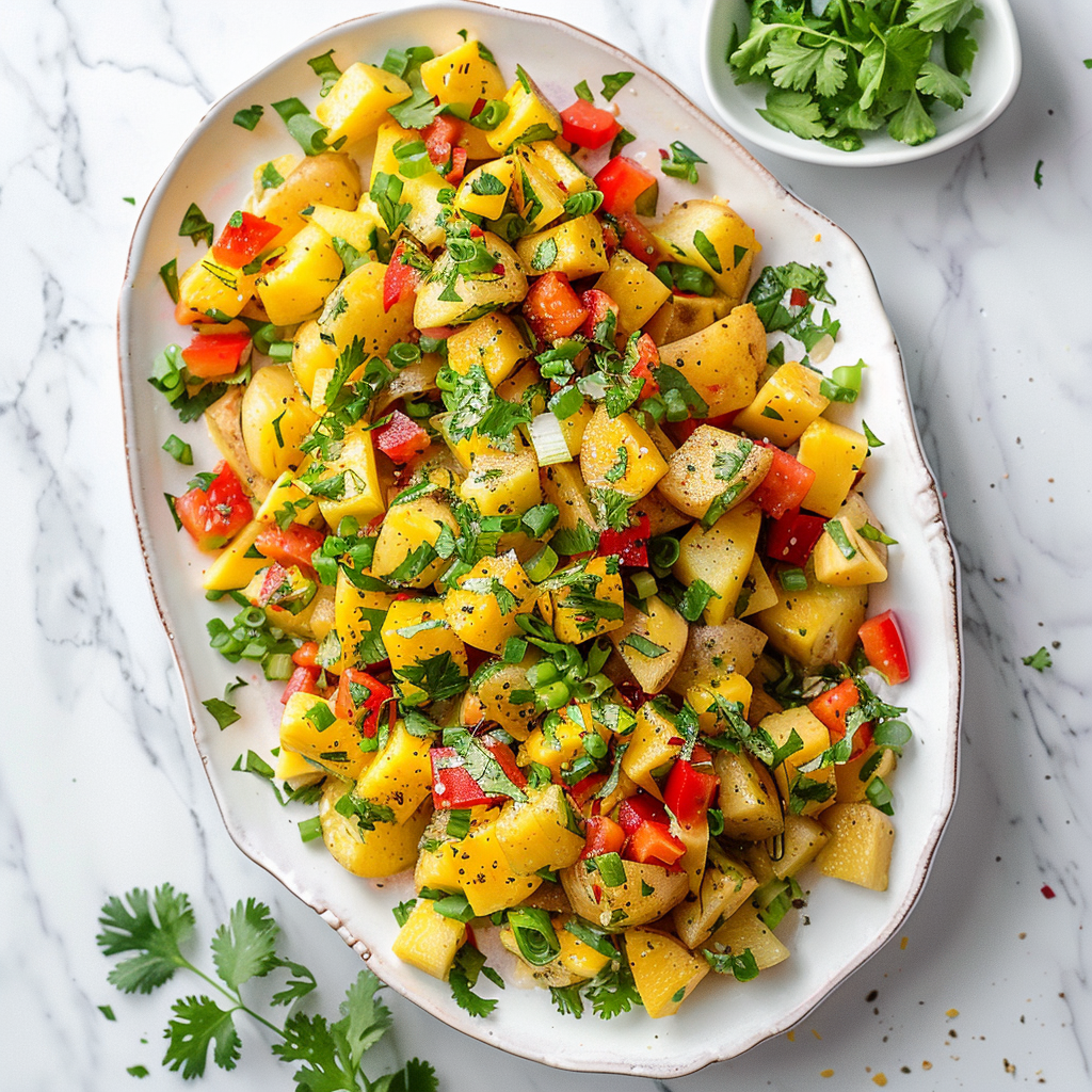 caribbean potato salad