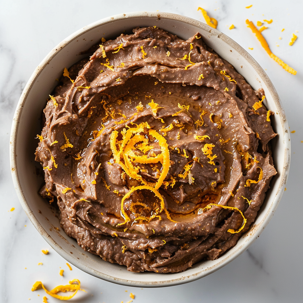 chocolate orange hummus