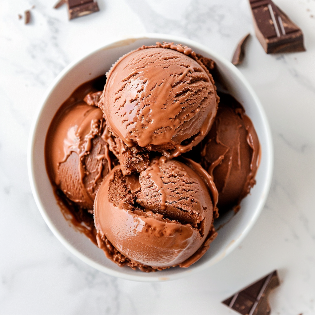 chocolate protein ice cream