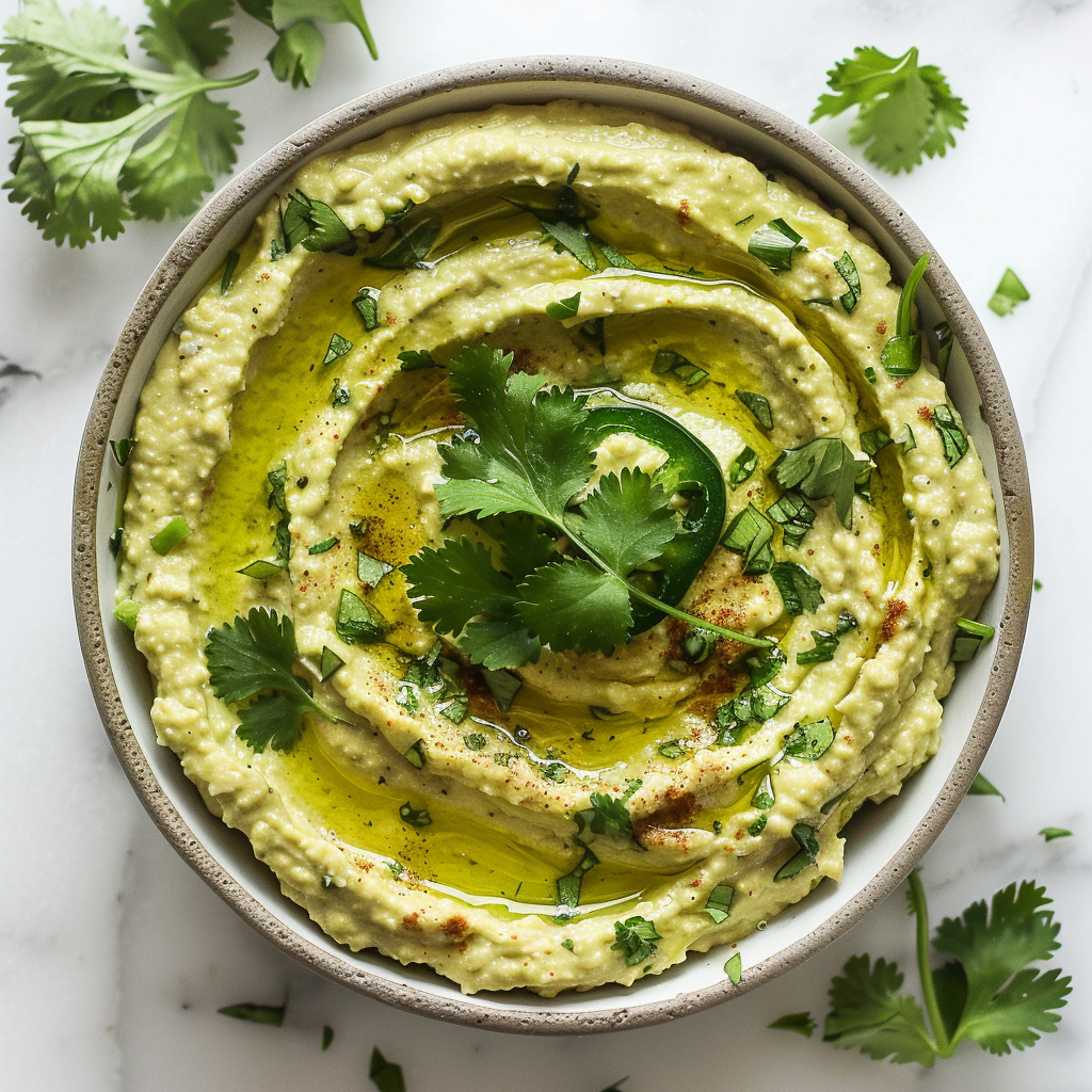 cilantro jalapeno hummus