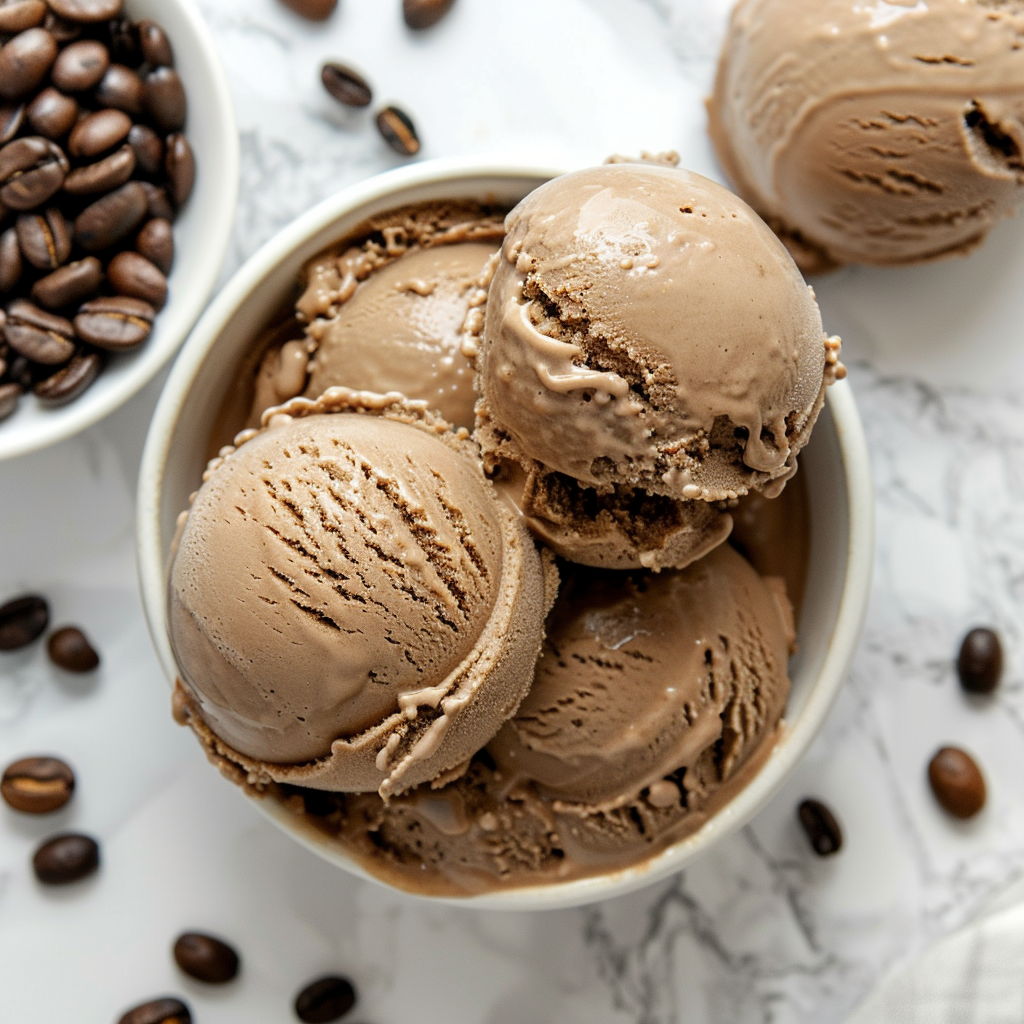 coffee protein ice cream