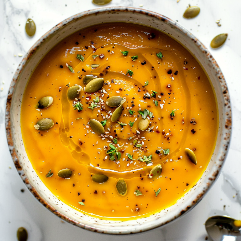 cottage cheese butternut squash soup