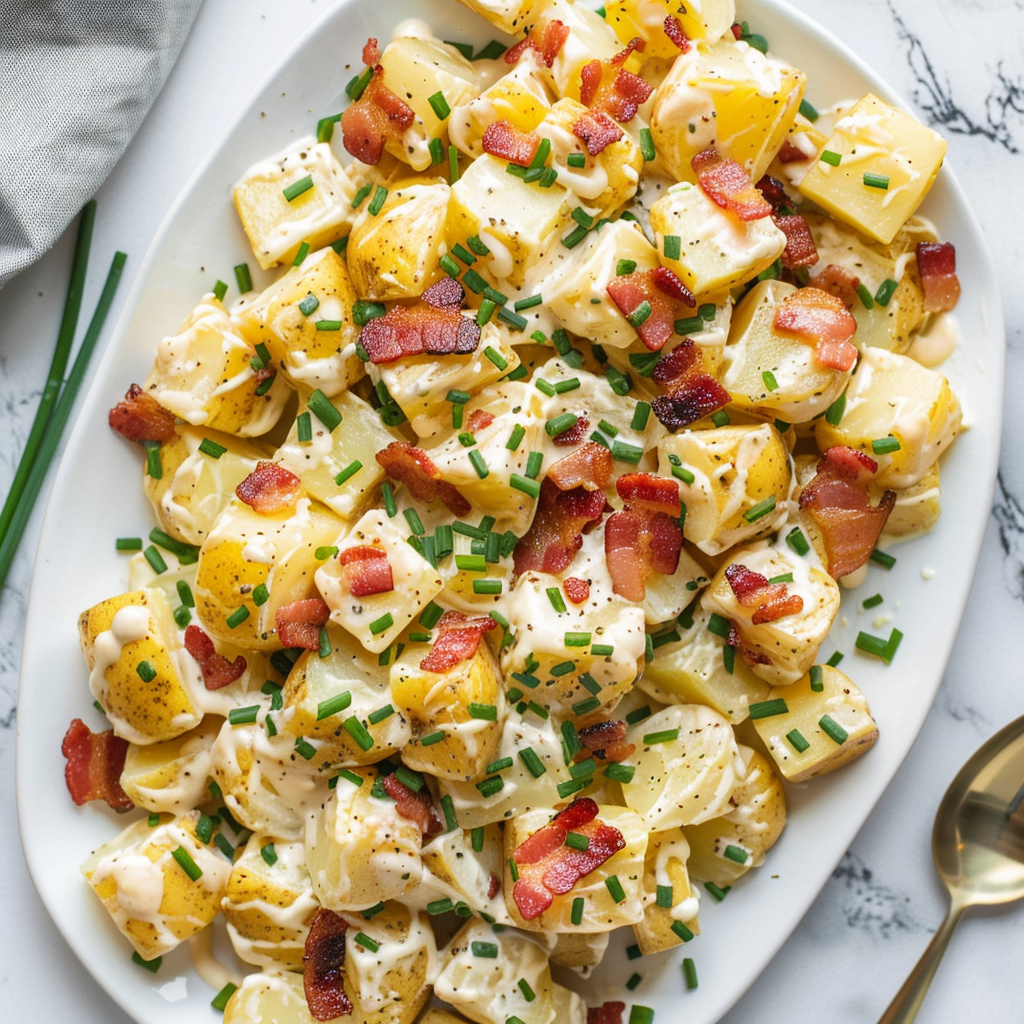 cream cheese potato salad