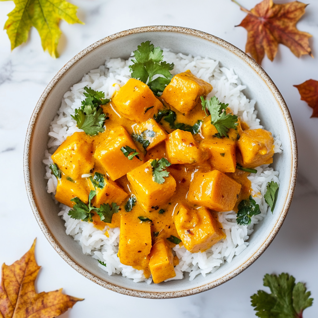 creamy pumpkin curry