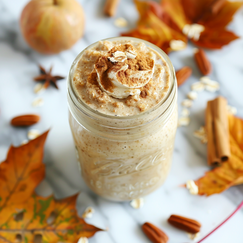 gingerbread overnight oats