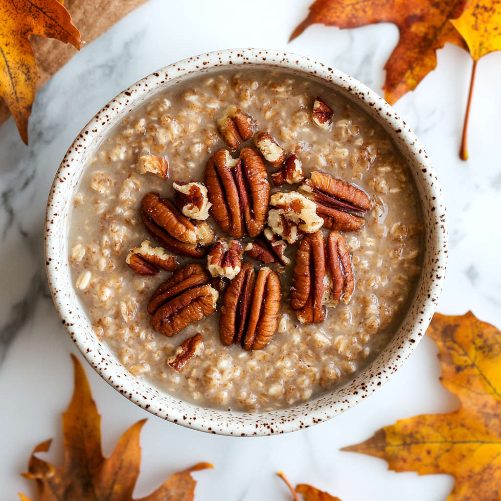 maple pecan oatmeal