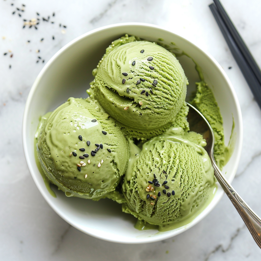 matcha protein ice cream