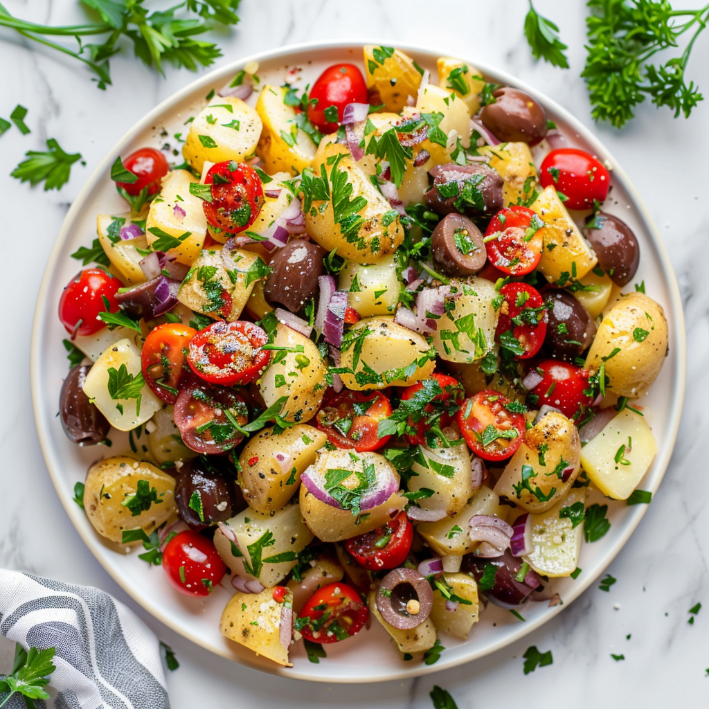 med style potato salad