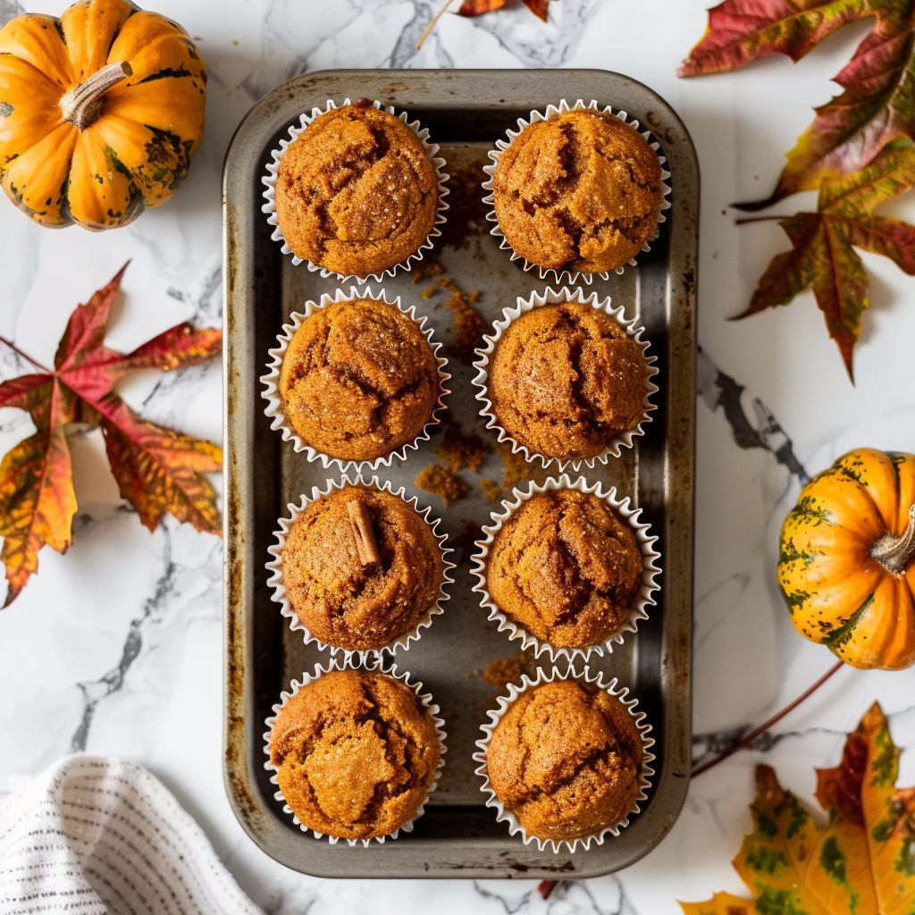 pumpkin cinnamon muffins
