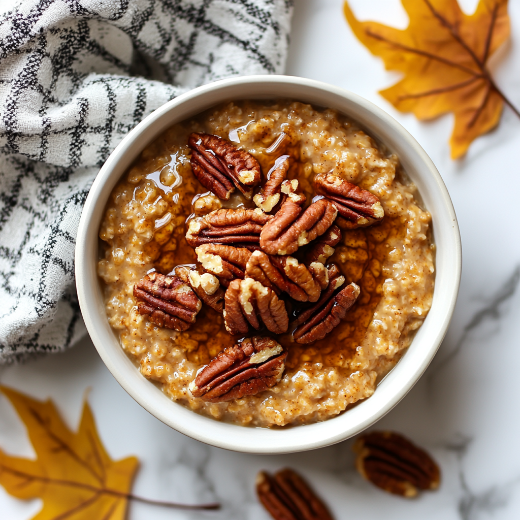 pumpkin spice oatmeal