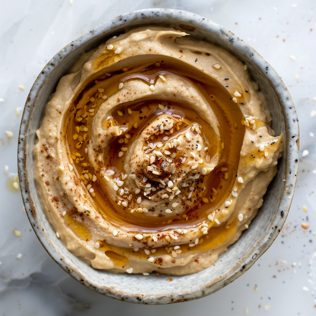 salted caramel hummus