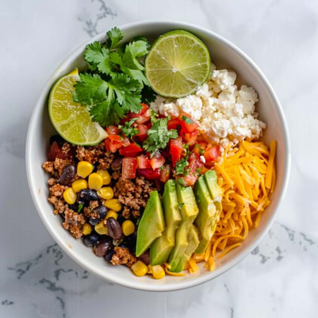 taco cottage cheese bowl