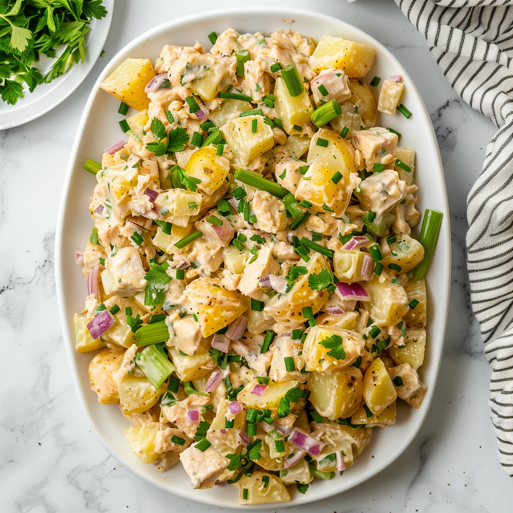 tuna and potato salad