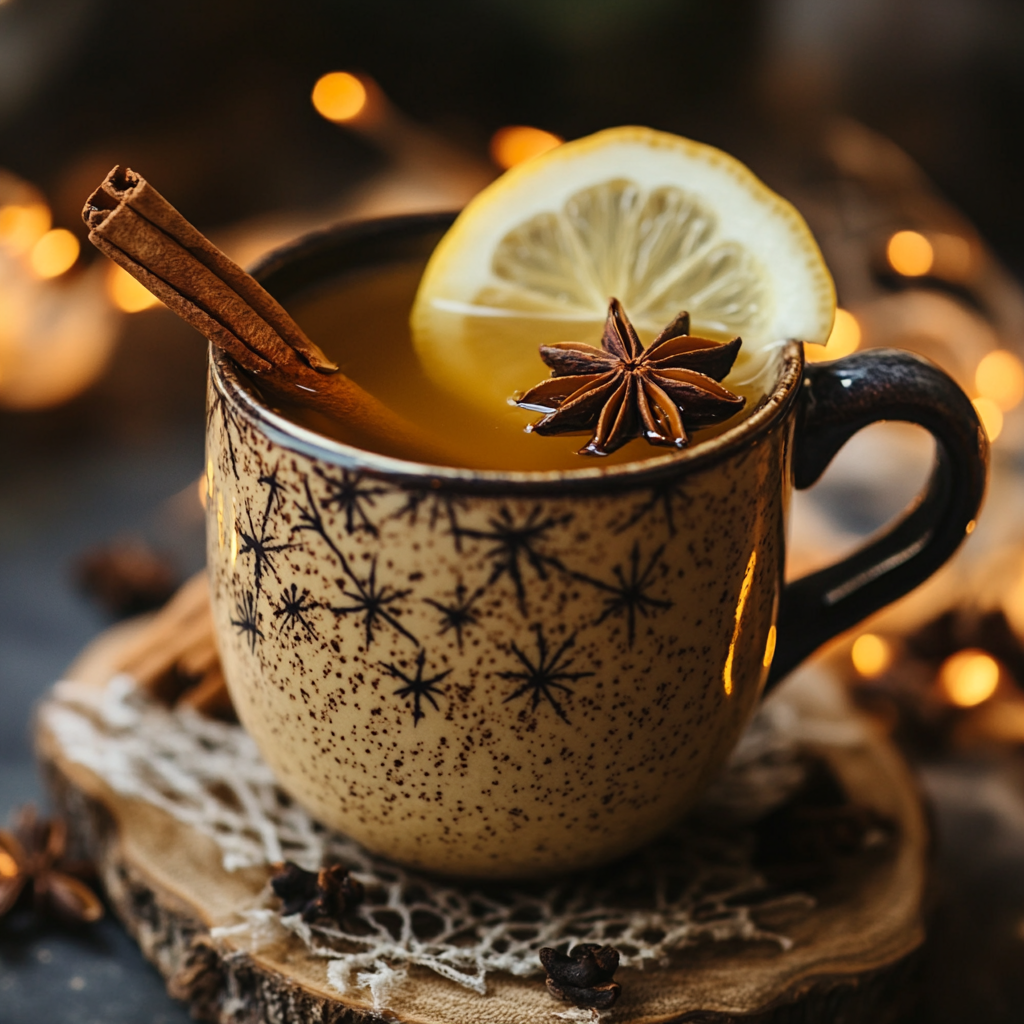 apple cider hot toddy cocktail