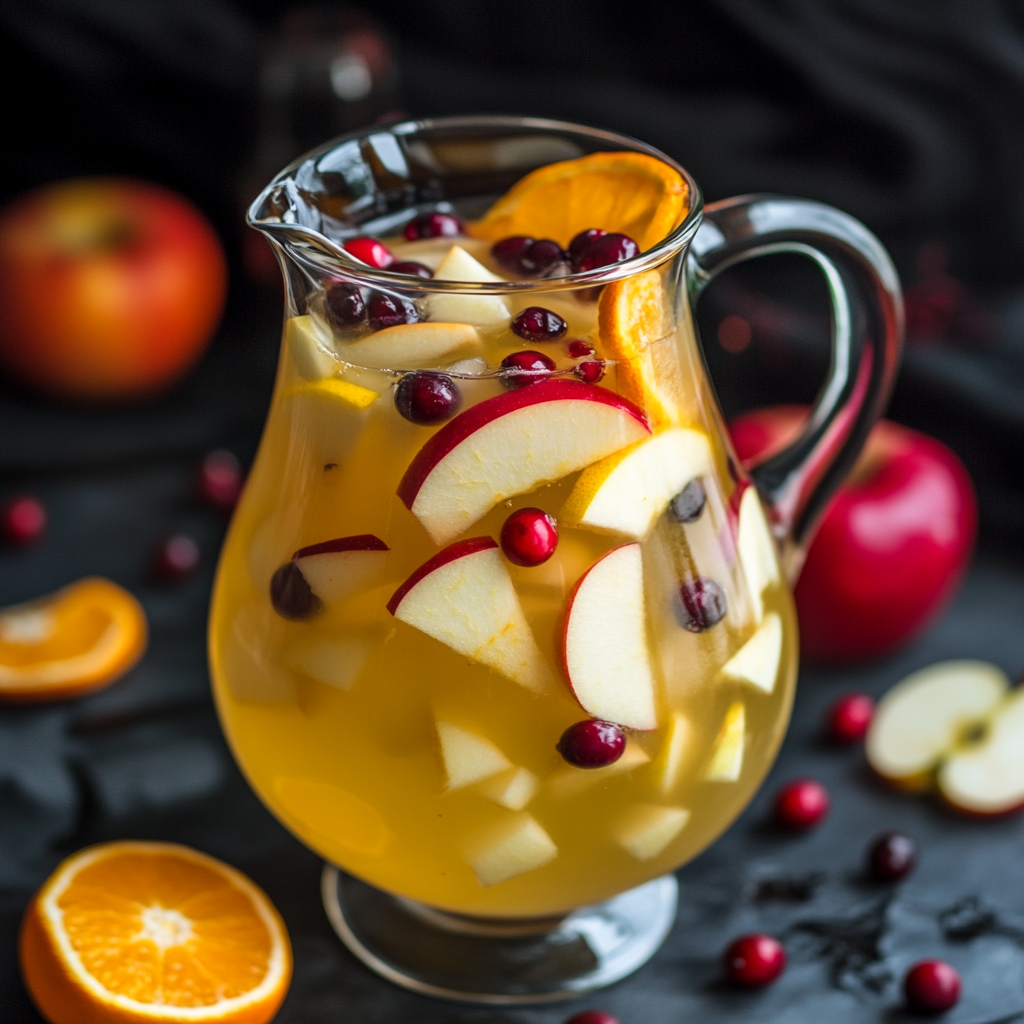 apple cider sangria