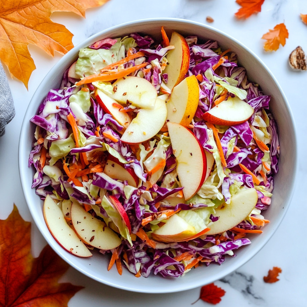 apple cider vinegar coleslaw