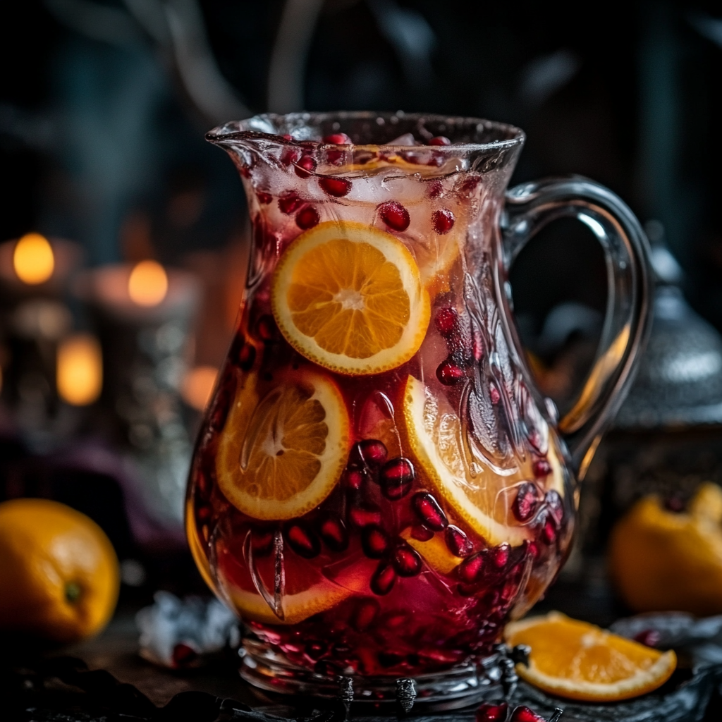 bloody vampire sangria