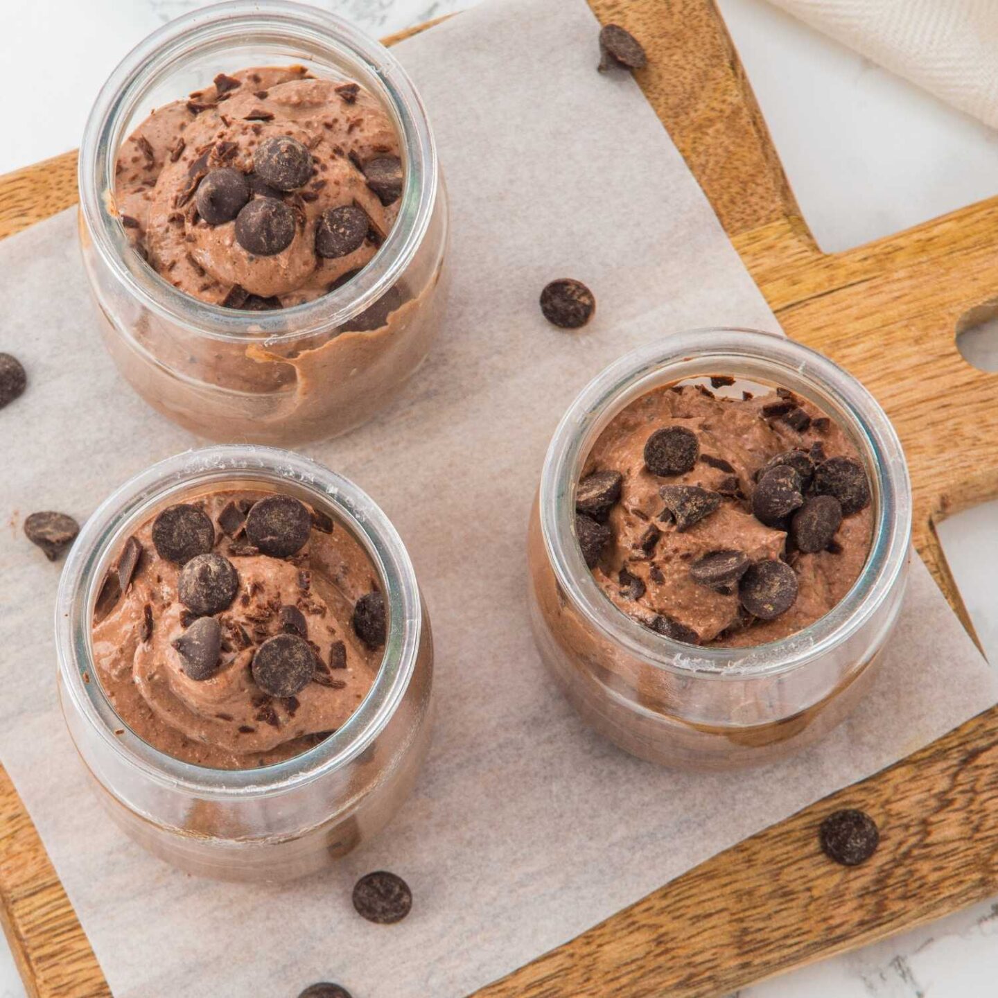 cottage cheese choc mousse