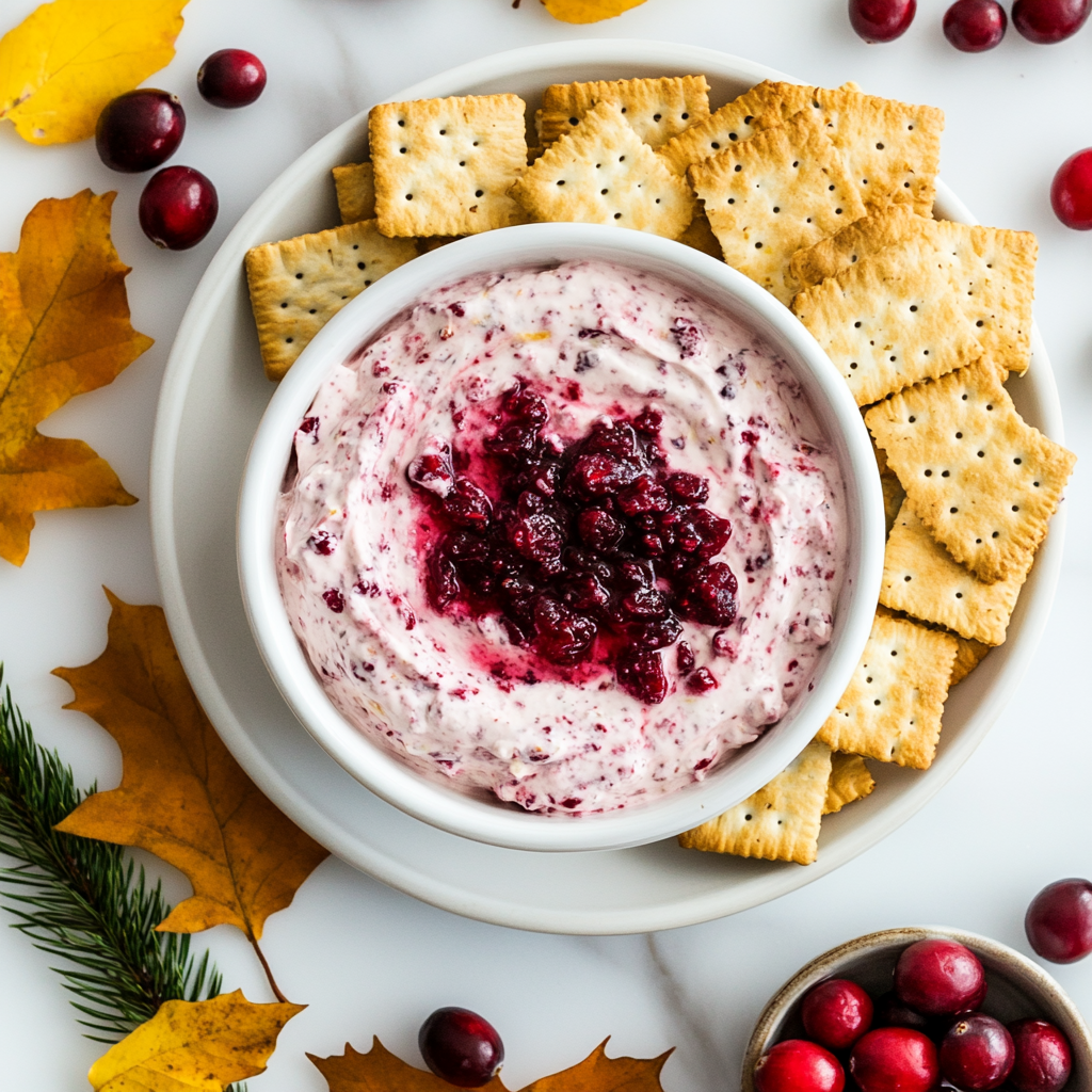 cranberry cream cheese dip