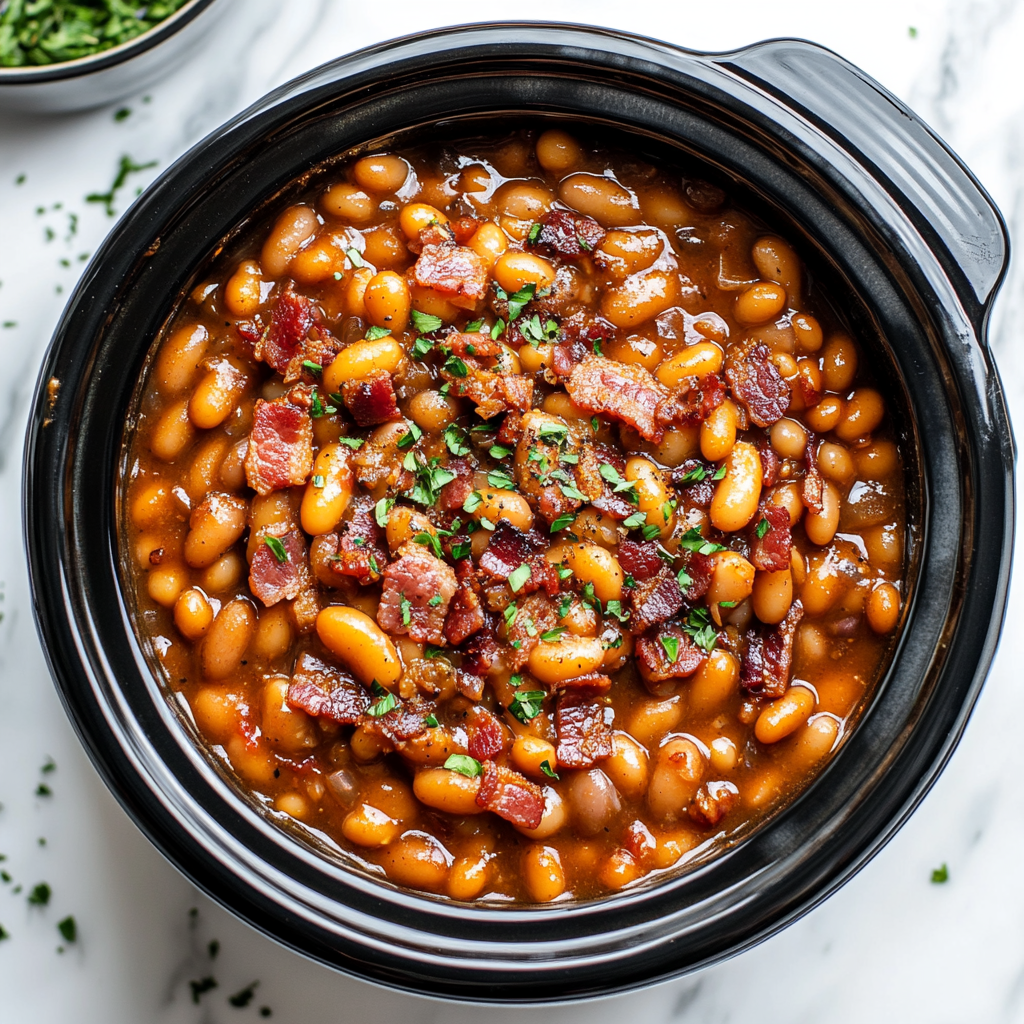 crockpot baked beans