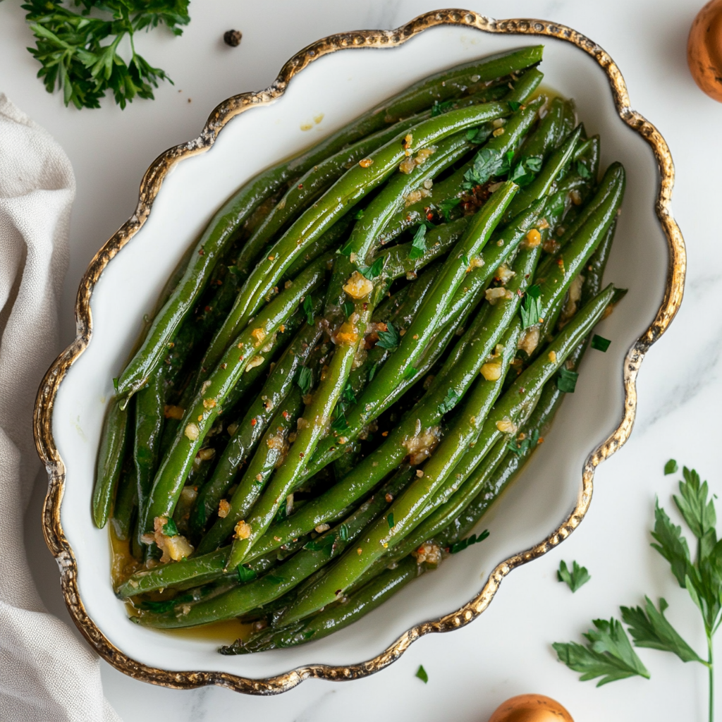 crockpot garlic butter green beans