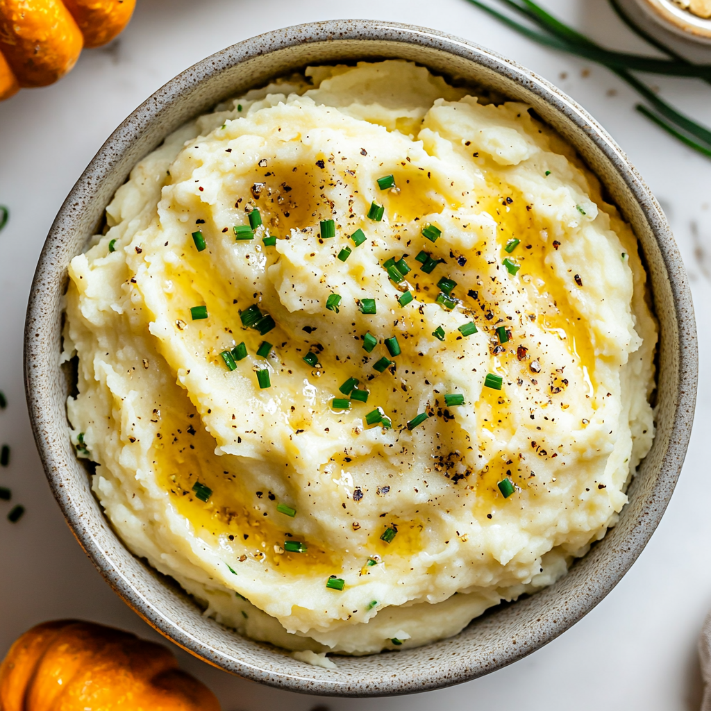 crockpot garlic mashed potatoes