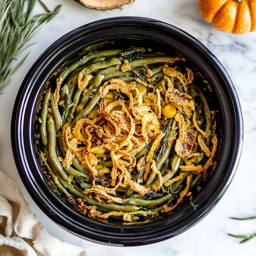 crockpot green bean casserole