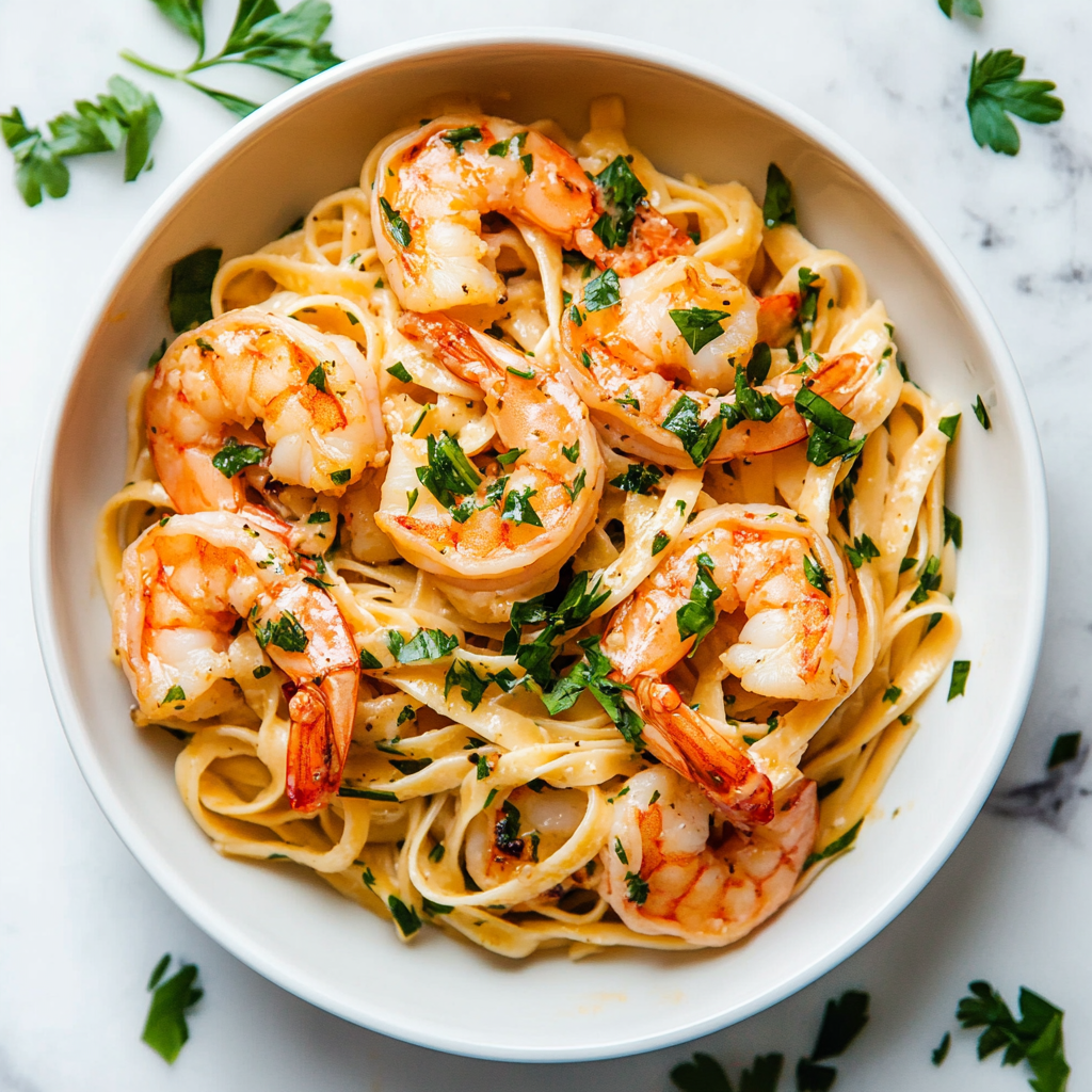 garlic shrimp scampi pasta