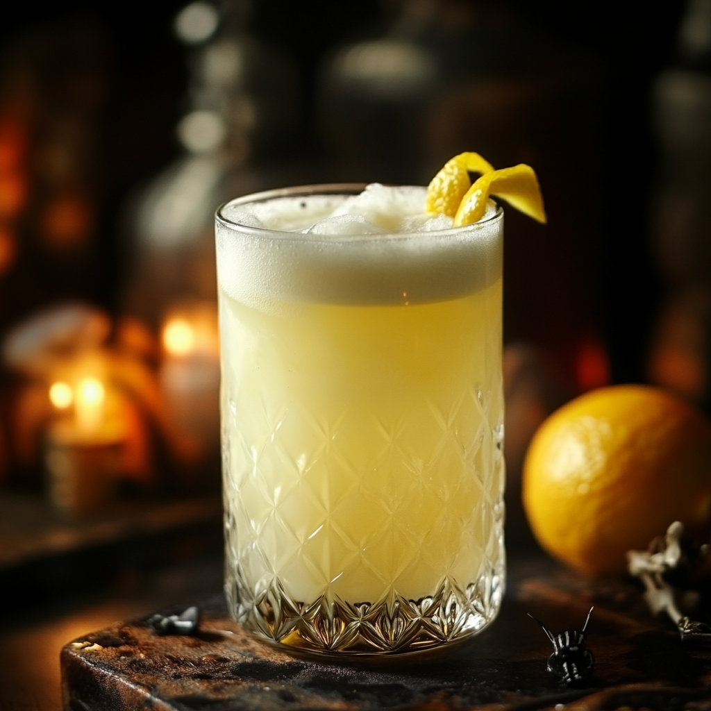 ghostly gin fizz