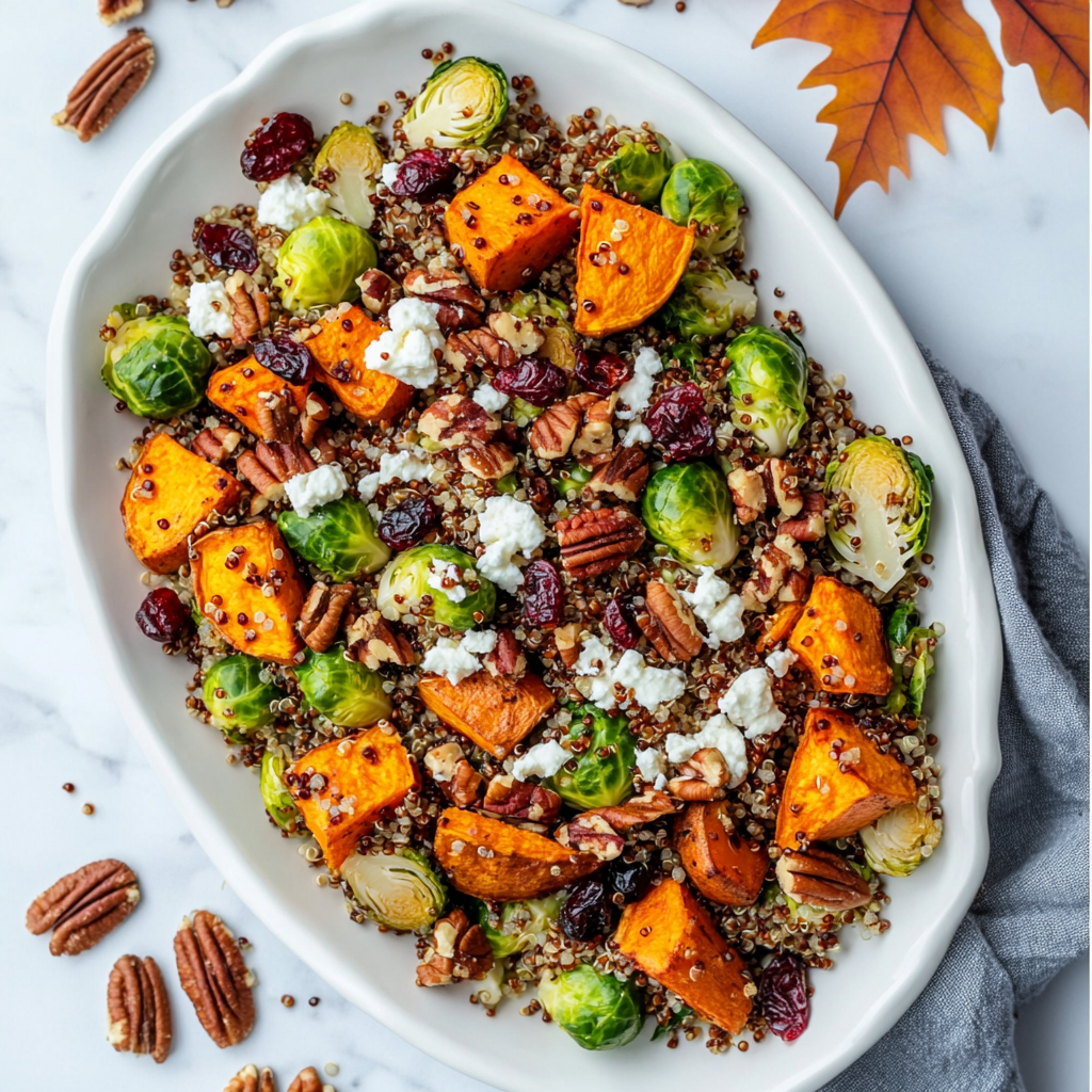 harvest quinoa salad