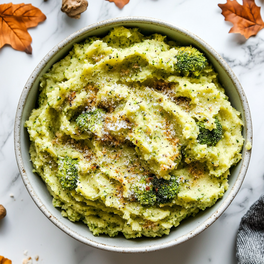 keto broccoli mash
