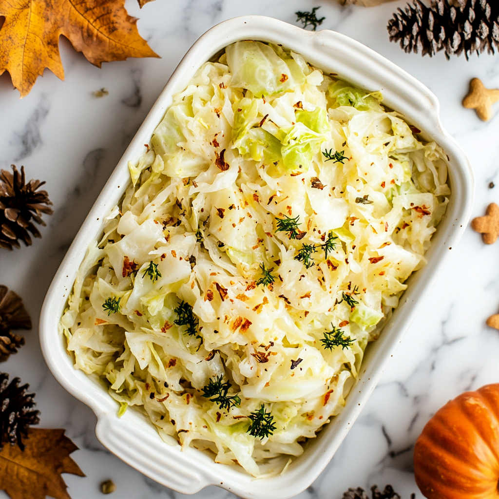 keto creamed cabbage