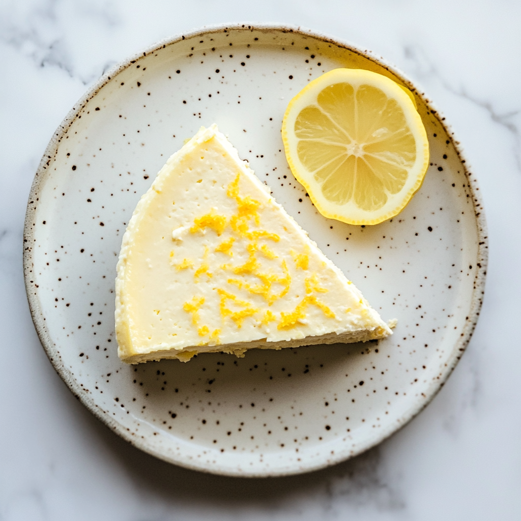 lemon cottage cheese cheesecake