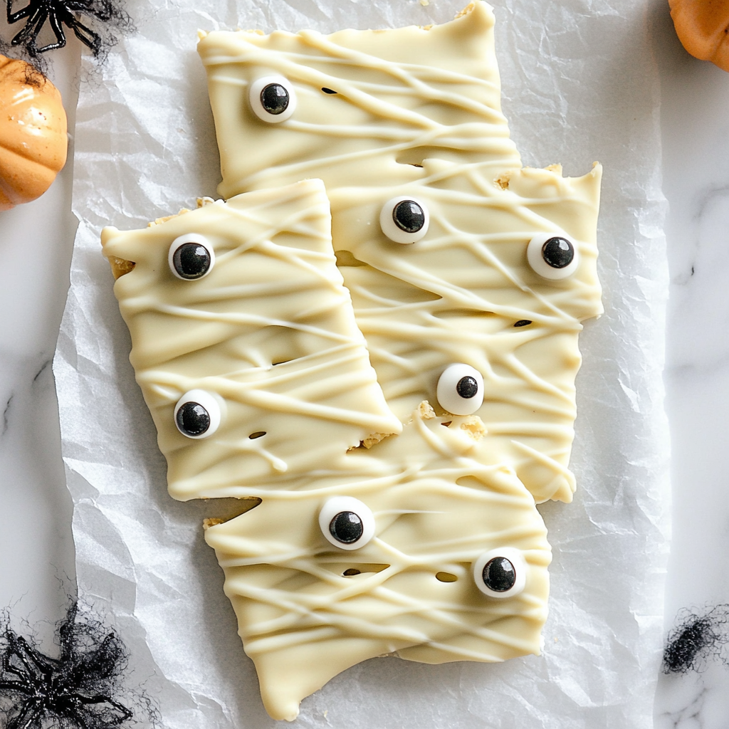 mummy yogurt bark