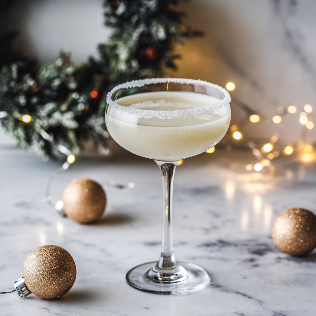 snowflake martini