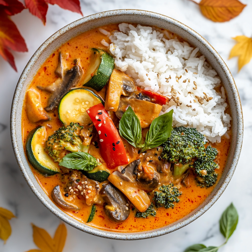 vegan thai red curry