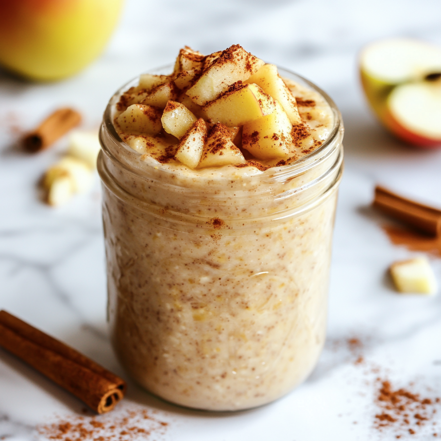 apple cinnamon overnight oats