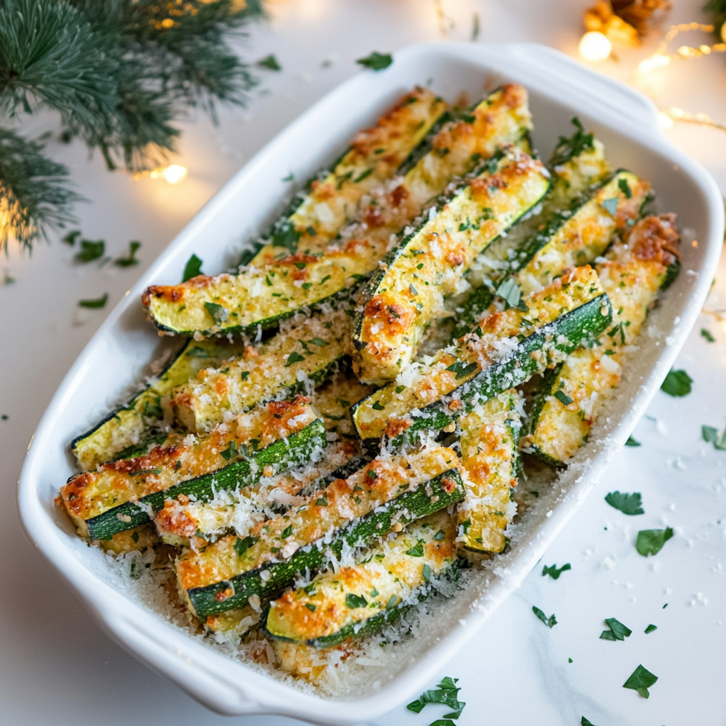 baked parmesan zucchini