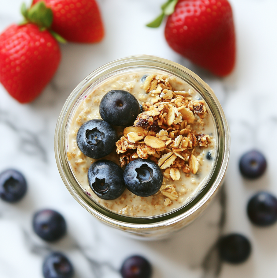 classic vanilla overnight oats