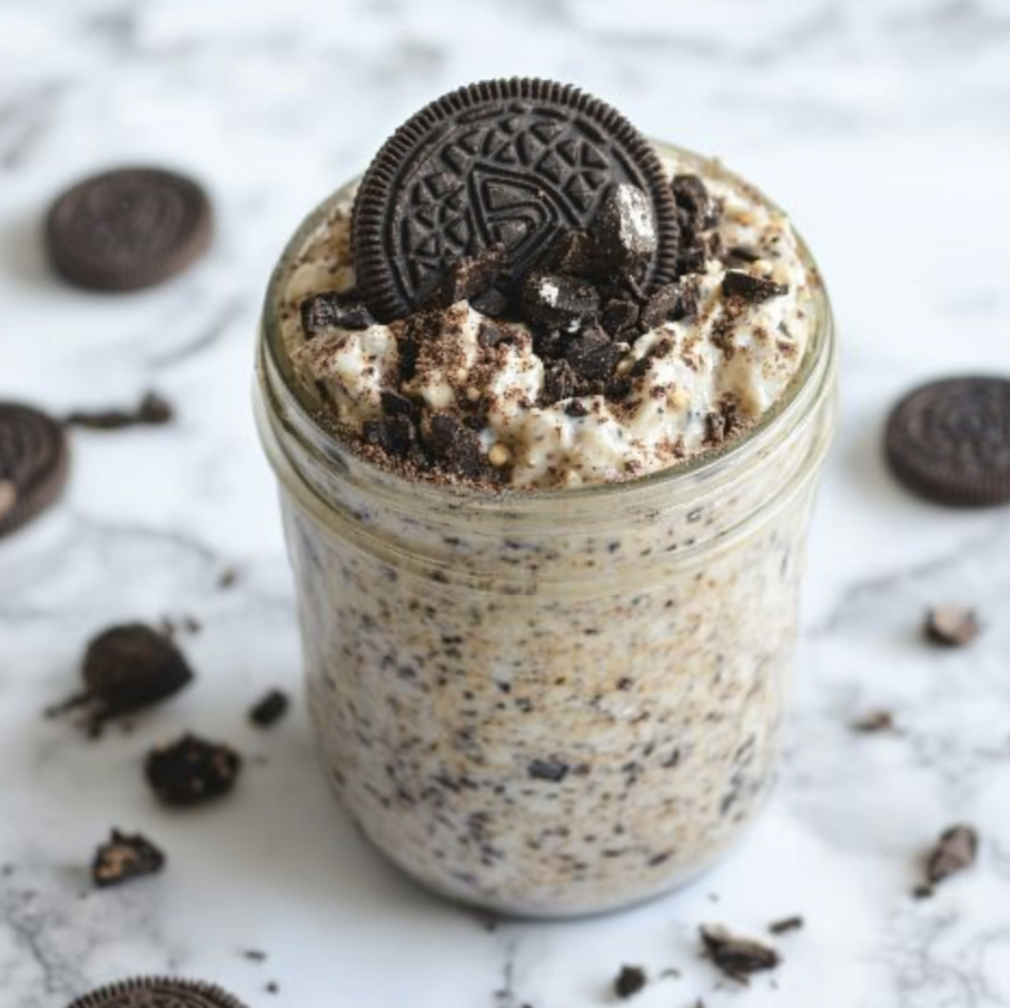 cookies and cream overnight oats