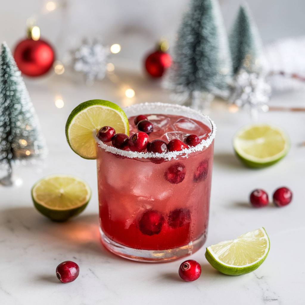 cranberry champagne margarita