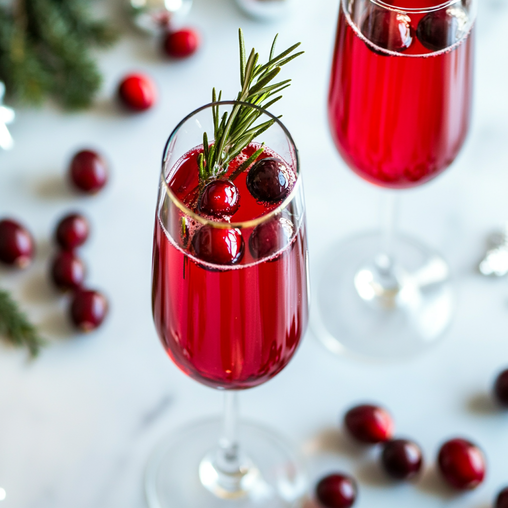 cranberry mimosa