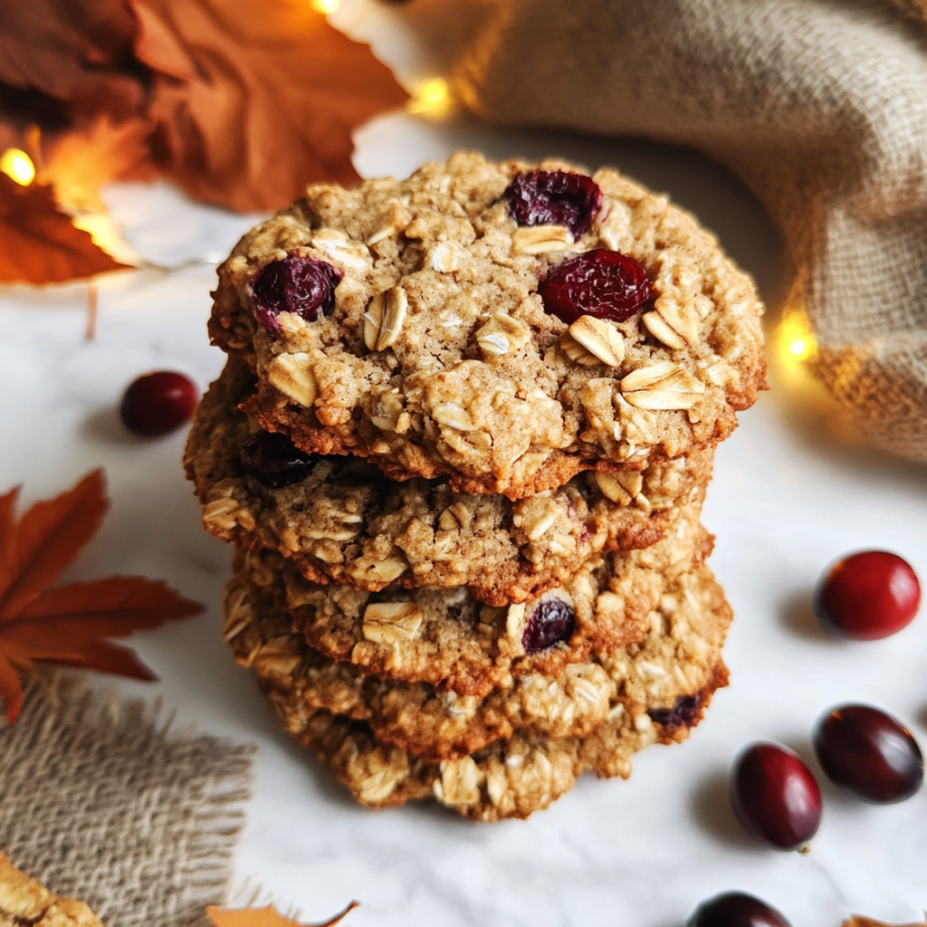 cranberry oatmeal cookies