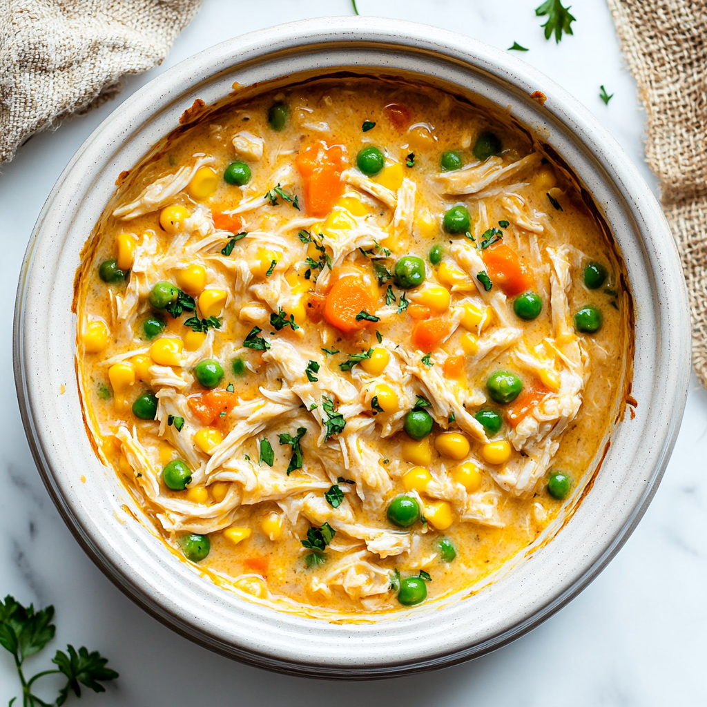 crockpot chicken casserole