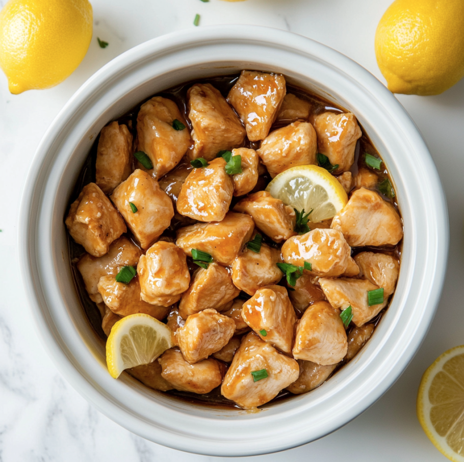 crockpot chinese lemon chicken