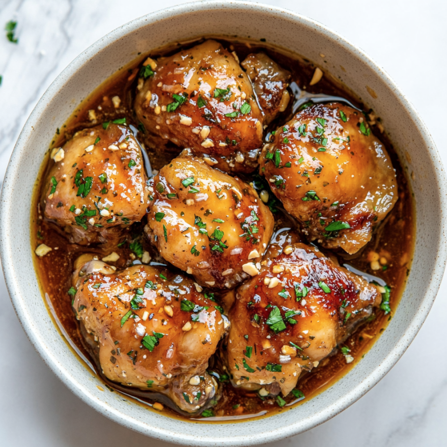 crockpot honey garlic chicken